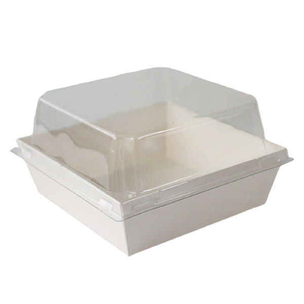 食品包裝盒(小)方盒  10.6*10.6*6cm_3M-016001白色/3M-016002牛皮色