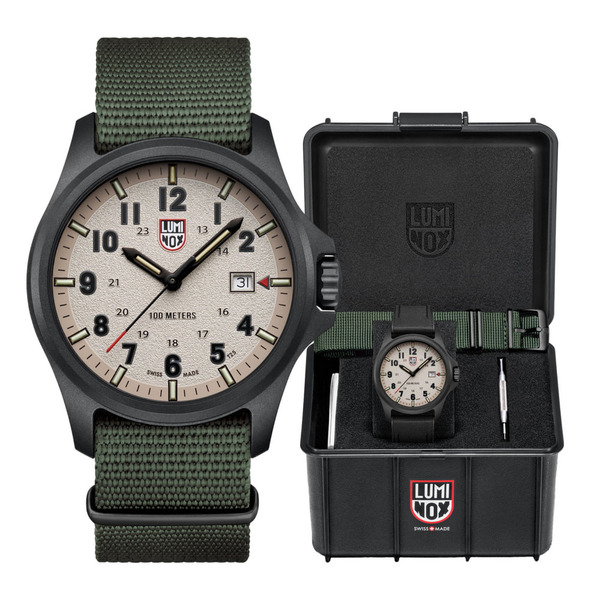 Atacama Field戰場系列 雙錶帶禮盒組 – 沙漠灰 / 1971SET