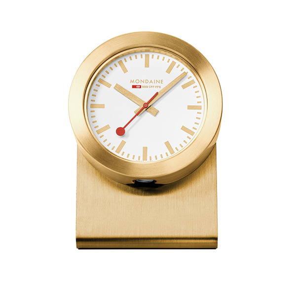 PURE系列 5cm磁鐵兩用鐘 金色 / CLOCK66082BG