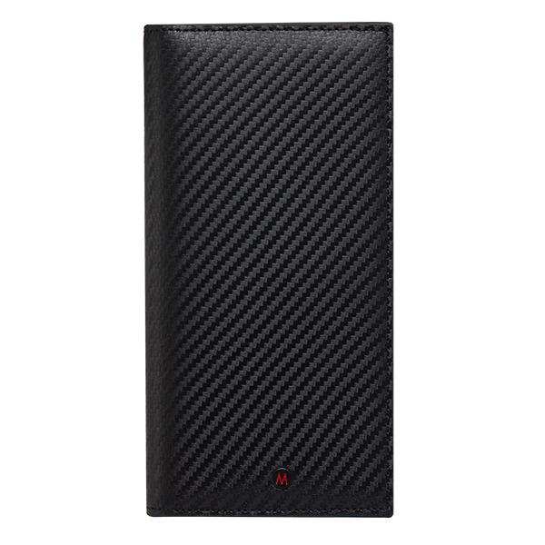 蘇黎世系列RFID 6卡零錢長夾 / 碳纖維紋