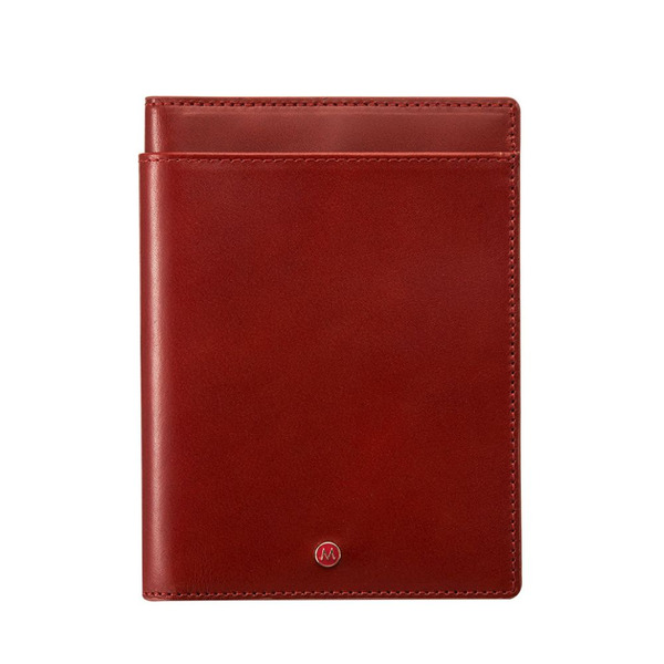 蘇黎世系列RFID防盜 6卡雙本護照夾 / 焦糖棕