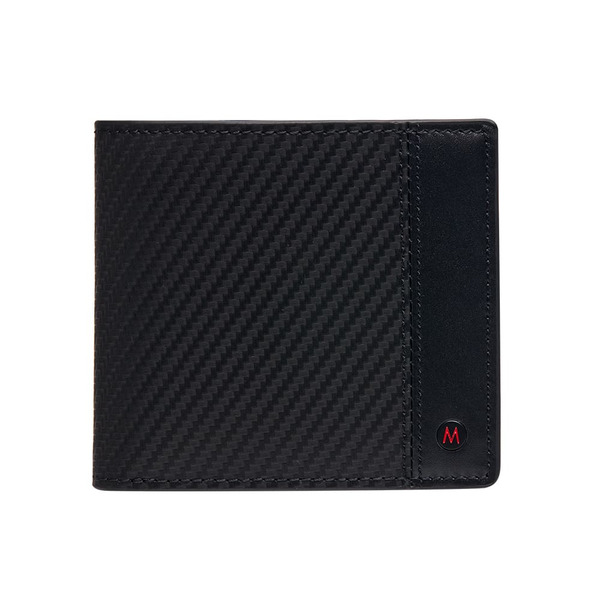 Urban系列 RFID 8卡拉鏈零錢包短夾 / 碳纖維紋
