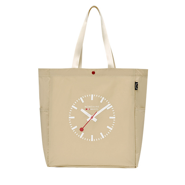 80週年紀念.尼龍大托特包 – 卡其色