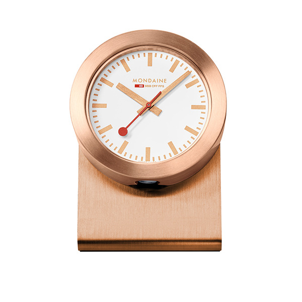 【VIP獨享優惠價】PURE系列 5cm磁鐵兩用鐘 銅色 / CLOCK66082BK