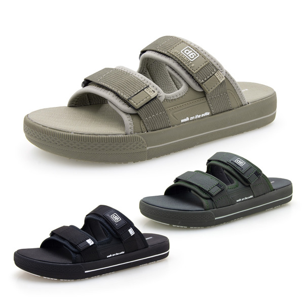 【d6】男用雙帶拖鞋(D106M)