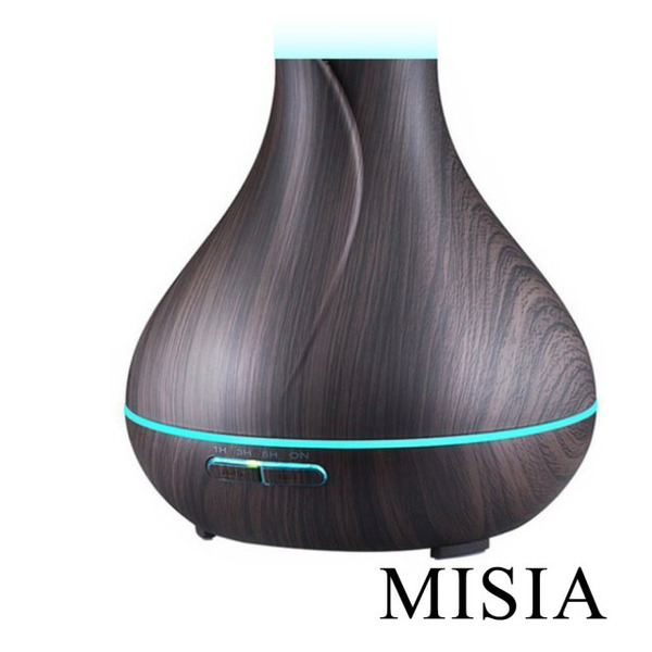 S-100居家商用精油夜燈水氧機 擴香(木紋色 贈30ml單方純精油)