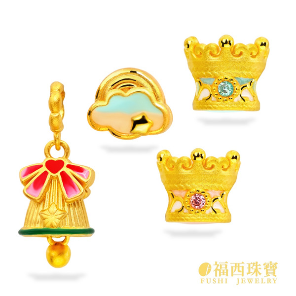 軟萌開運黃金串珠｜四選一 (0.38錢)