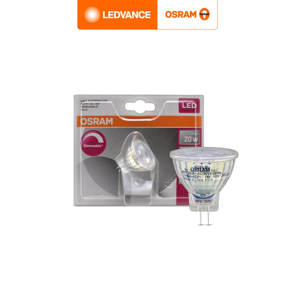 歐司朗星亮 MR11 3.2W GU4杯燈 Ra90 可調光 2入組 官方直營店