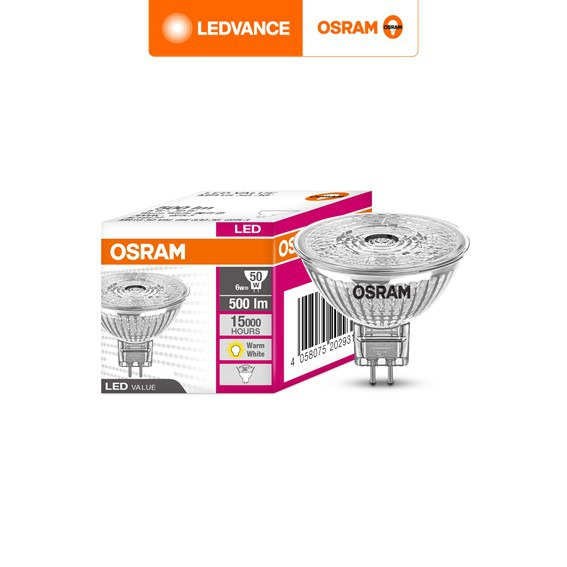 歐司朗 星亮LED MR16 6W 杯燈 12V 36度角 10入 官方直營店