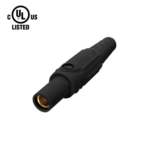 KL-150LFBK – K-LOK 150A Female CAM-Type Line Connector, Black
