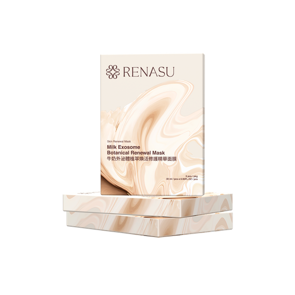 【團購限定】牛奶外泌體植萃煥活修護精華面膜(三盒裝)