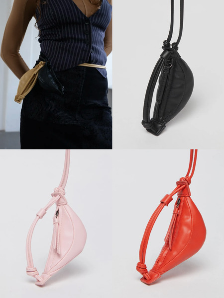 Archivepke｜Mini fling keyring bag 迷你水餃鑰匙圈包（四色可選）