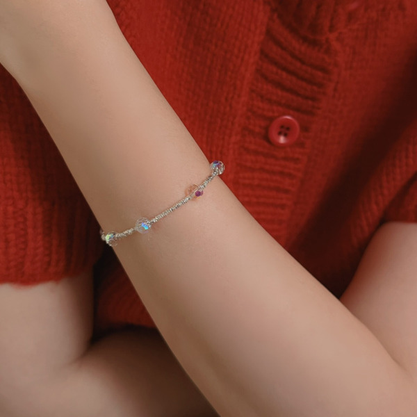 透徹碎銀子｜Take Me 純銀手鍊