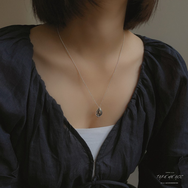 大水滴｜純銀項鍊