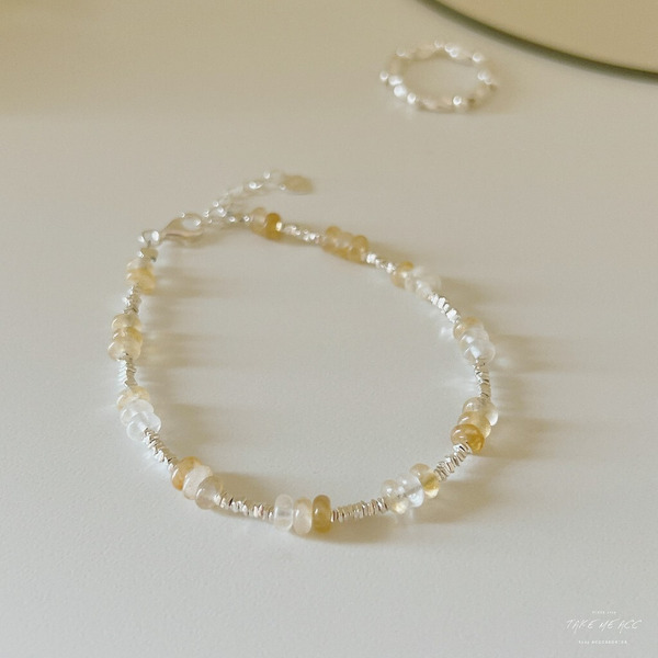 橘光星橋｜純銀手鍊