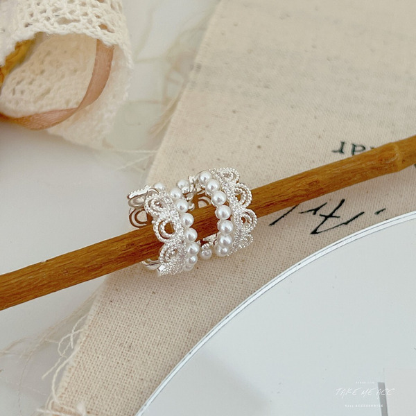 妳的皇冠｜純銀針耳環