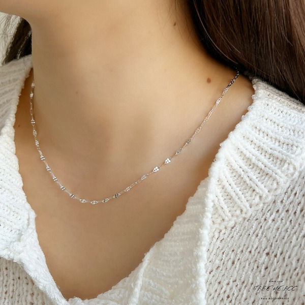 水波光｜純銀項鍊