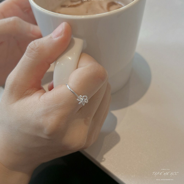 可愛線圈｜純銀戒指