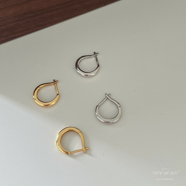 日常相伴｜全純銀耳環