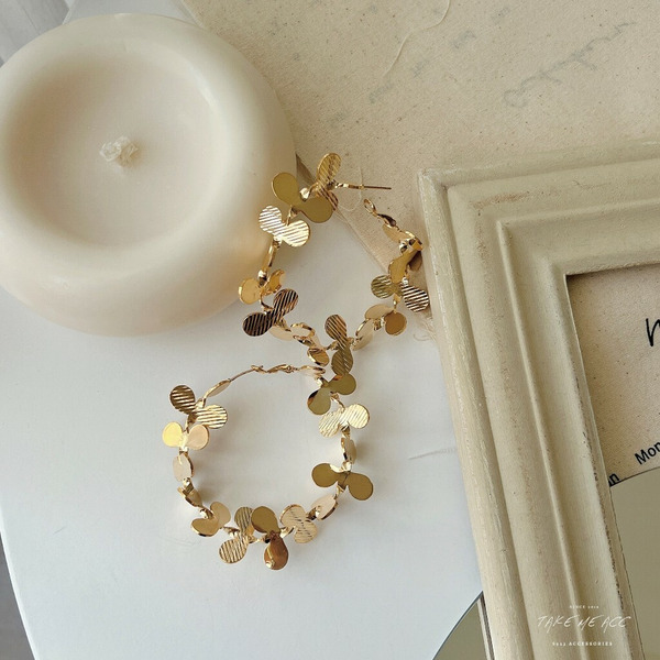 翩翩飛舞｜純銀針耳環