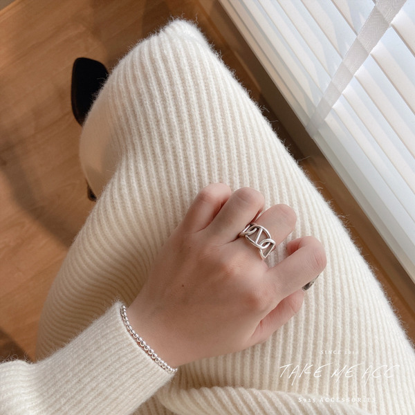 個性纏繞｜純銀戒指
