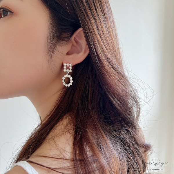 一點記憶｜純銀針耳環