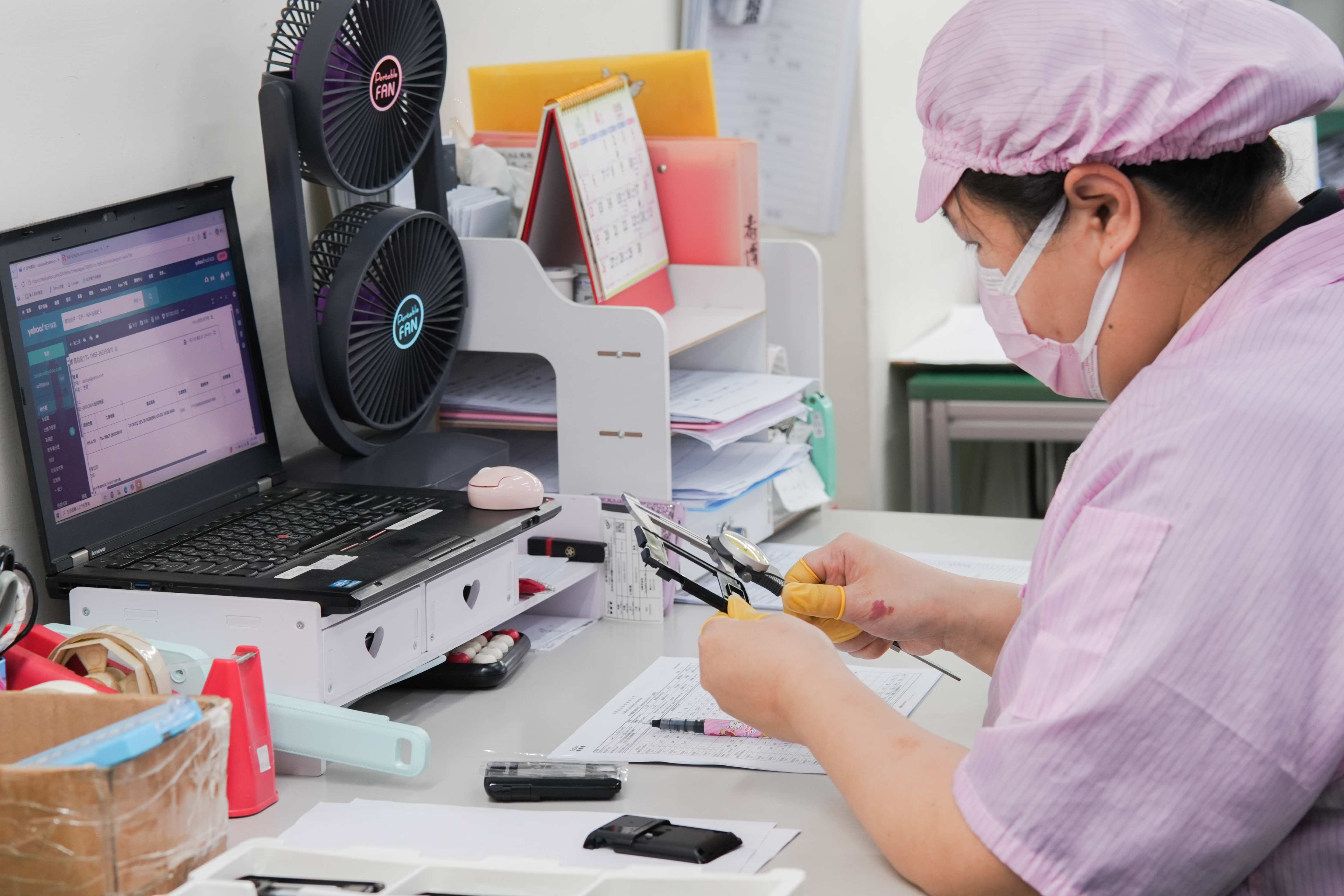 簡易電子產品組裝代工樣品圖