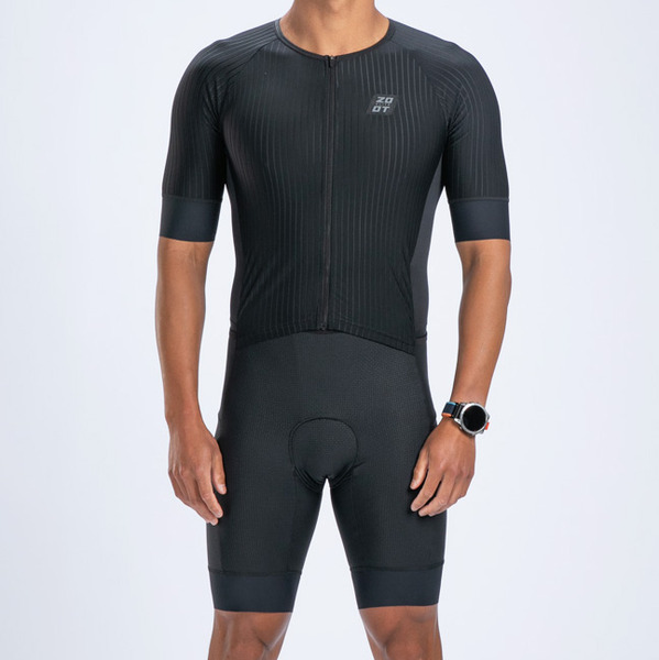 ELITE 3.0 頂級菁英系列 - AERO全開連身三鐵衣 - 曜影黑 (男)