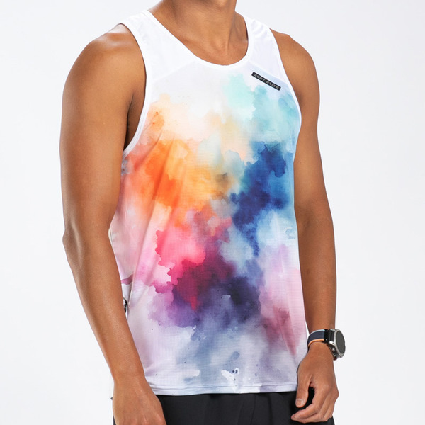 ELITE 3.0 頂級菁英系列 - RUN輕量透氣跑步背心 - 琉光彩 (男)