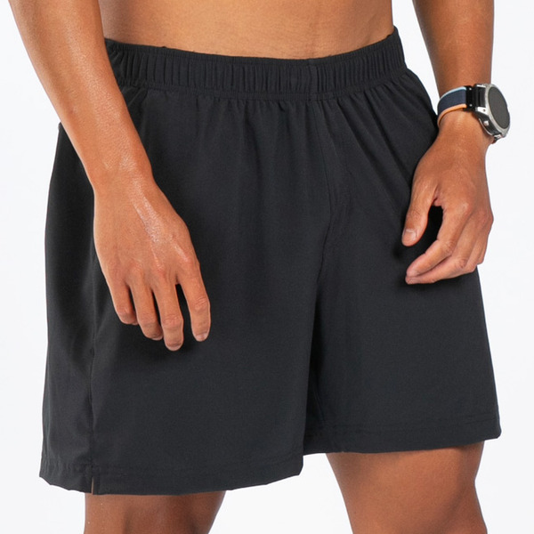 ELITE 3.0 頂級菁英系列 - RUN 補給型輕量彈力5吋跑褲 - 曜影黑 (男)