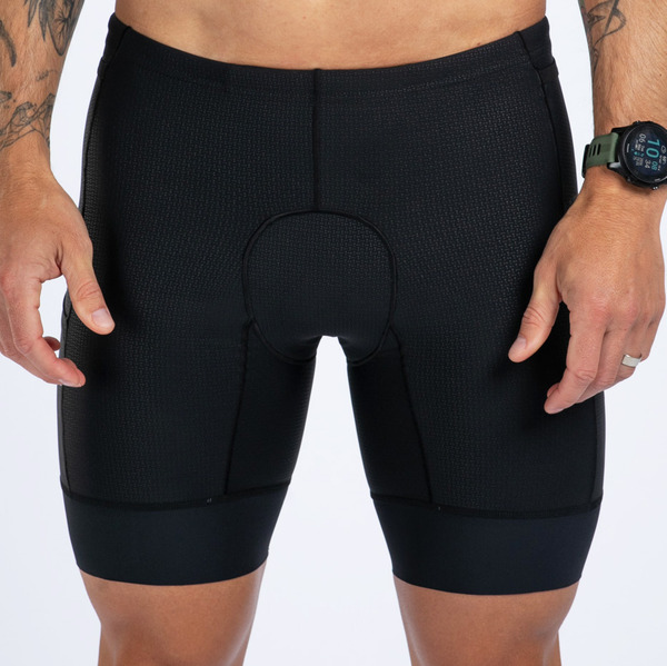 ELITE 3.0 頂級菁英系列 - 8吋三鐵褲 - 曜影黑 (男)