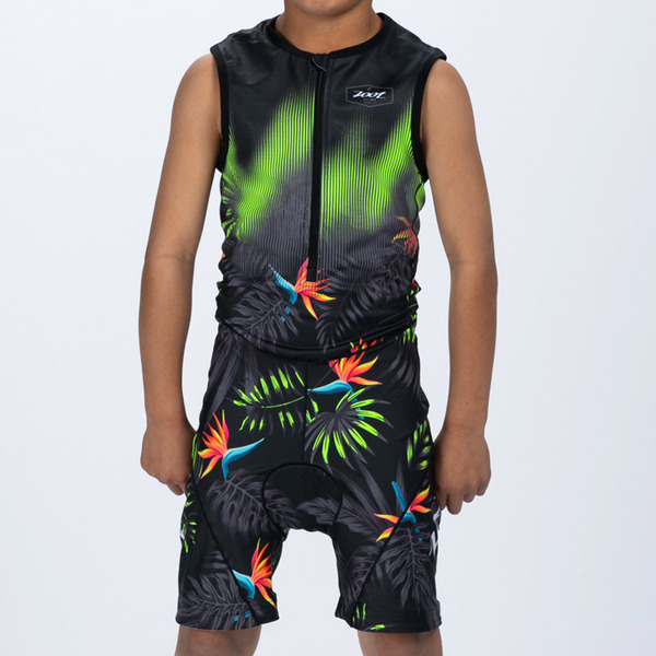 TROPICAL MAGIC 奇幻系列 - 小鐵人連身三鐵服 - 幻彩綠