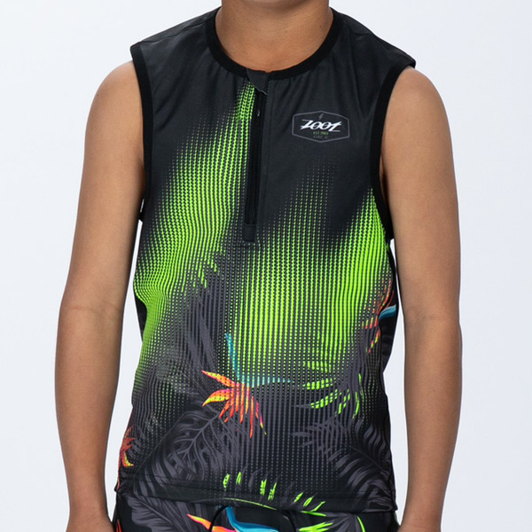 TROPICAL MAGIC 奇幻系列 - 小鐵人三鐵上衣 - 幻彩綠