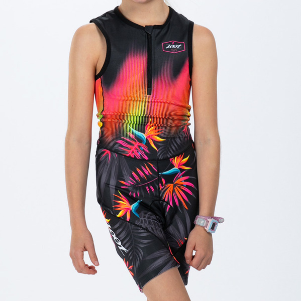 TROPICAL MAGIC 奇幻系列 - 小鐵人連身三鐵服 - 幻彩粉