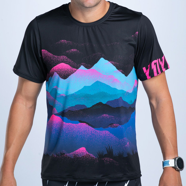 SAM LONG 聯名款 - RUN快速排汗圓領衫 (男) - ELEMENTS