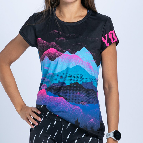 SAM LONG 聯名款 - RUN 快速排汗圓領衫 (女) - ELEMENTS