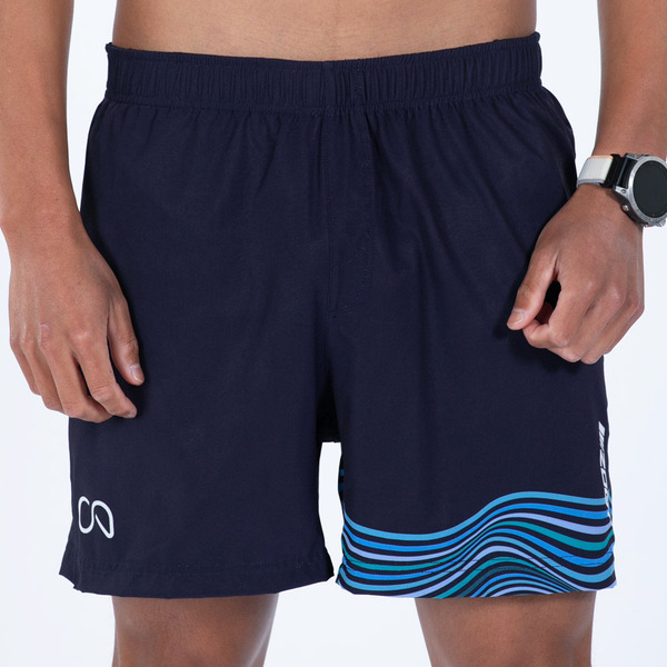 CRAIG ALEXANDER 聯名款 - RUN 補給型輕量彈力5吋跑褲 (男) - CROWIE