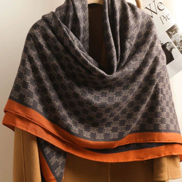 NO.3 義大利風-羊絨毛披肩