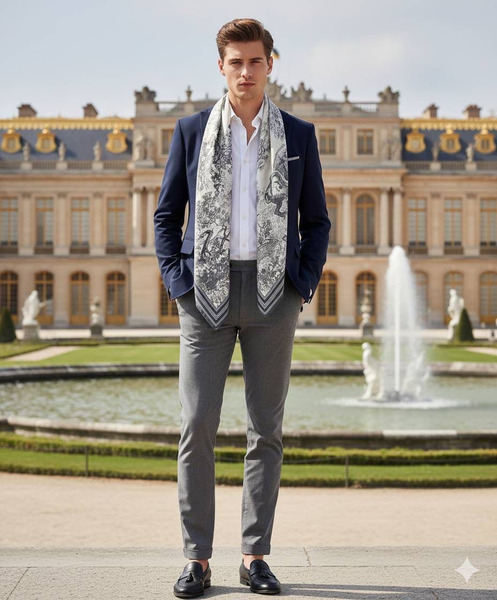 NO.4 美國風-羊絨毛披肩