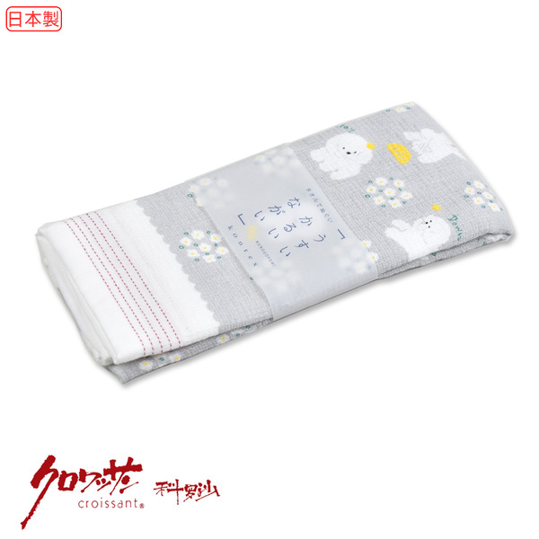 日本今治花比熊毛巾33x100公分