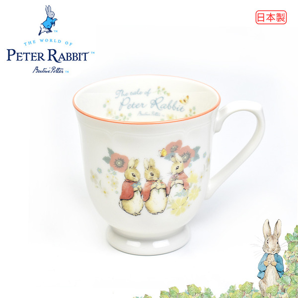比得兔花園花茶杯-兔小妹