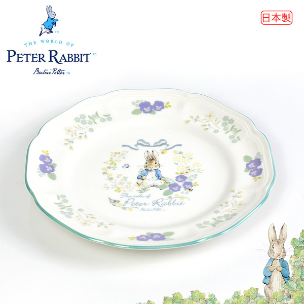 比得兔花園餐盤-比得兔
