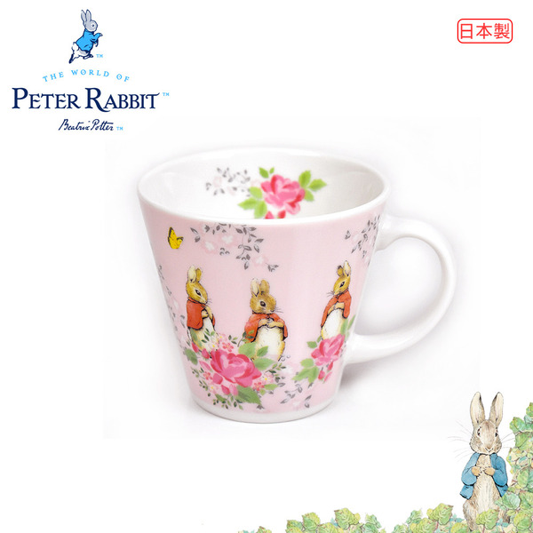 比得兔玫瑰語馬克杯-兔妹妹