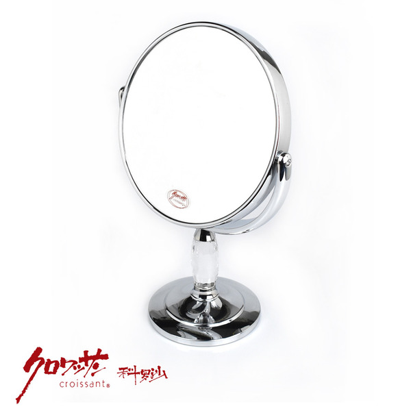 【科羅沙】M1259-7雙面5倍晶亮菱紋鏡