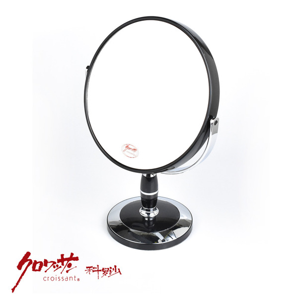 【科羅沙】M357-7雙面3倍圓鏡7吋 黑色