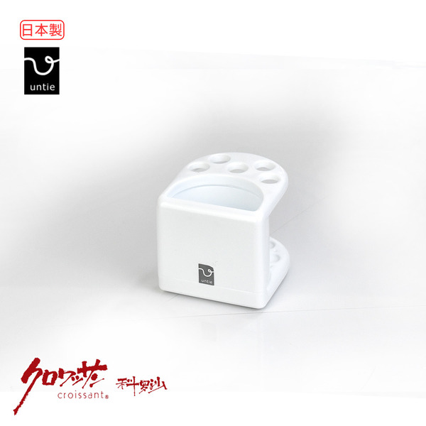 【科羅沙】日本untie 牙刷架 白色