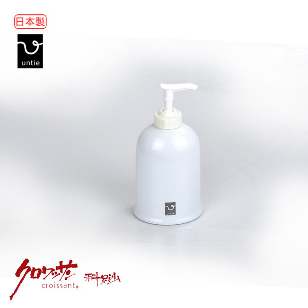 【科羅沙】日本untie沐浴乳/洗手乳瓶 白色