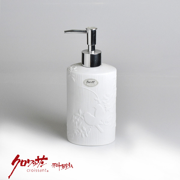 【科羅沙】浮雕花鳥沐浴乳瓶 (單入)