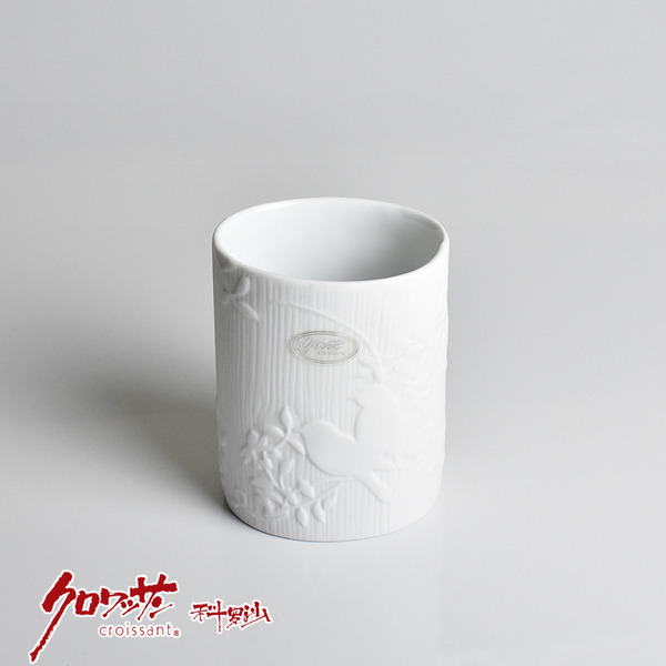 【科羅沙】浮雕花鳥漱口杯 (單入)