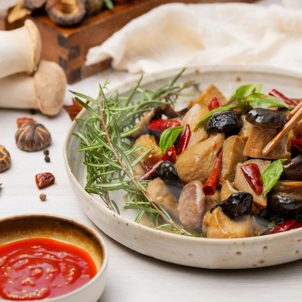 【漢來】椒香三杯杏鮑菇